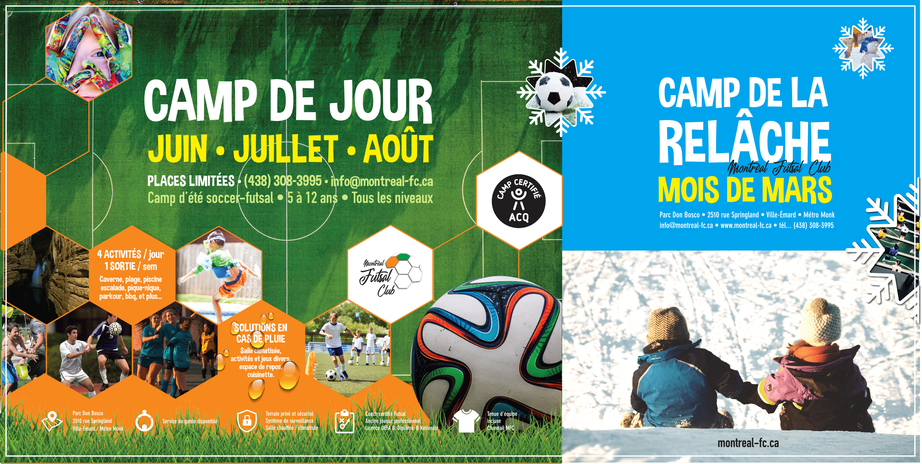 Montr al Futsal Club Association des camps du Qu bec