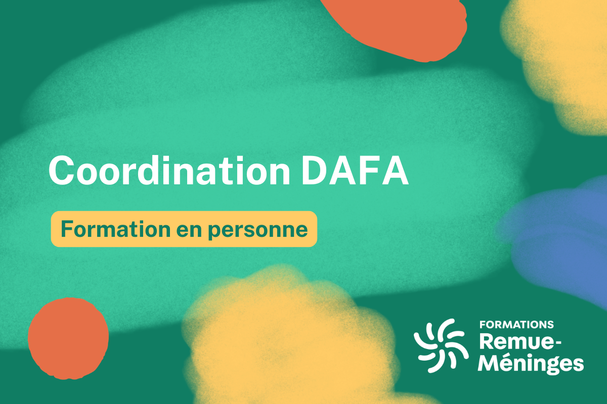 Coordination DAFA en personne