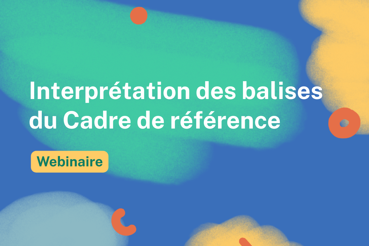 Interpretation des balises du Cadre de reference