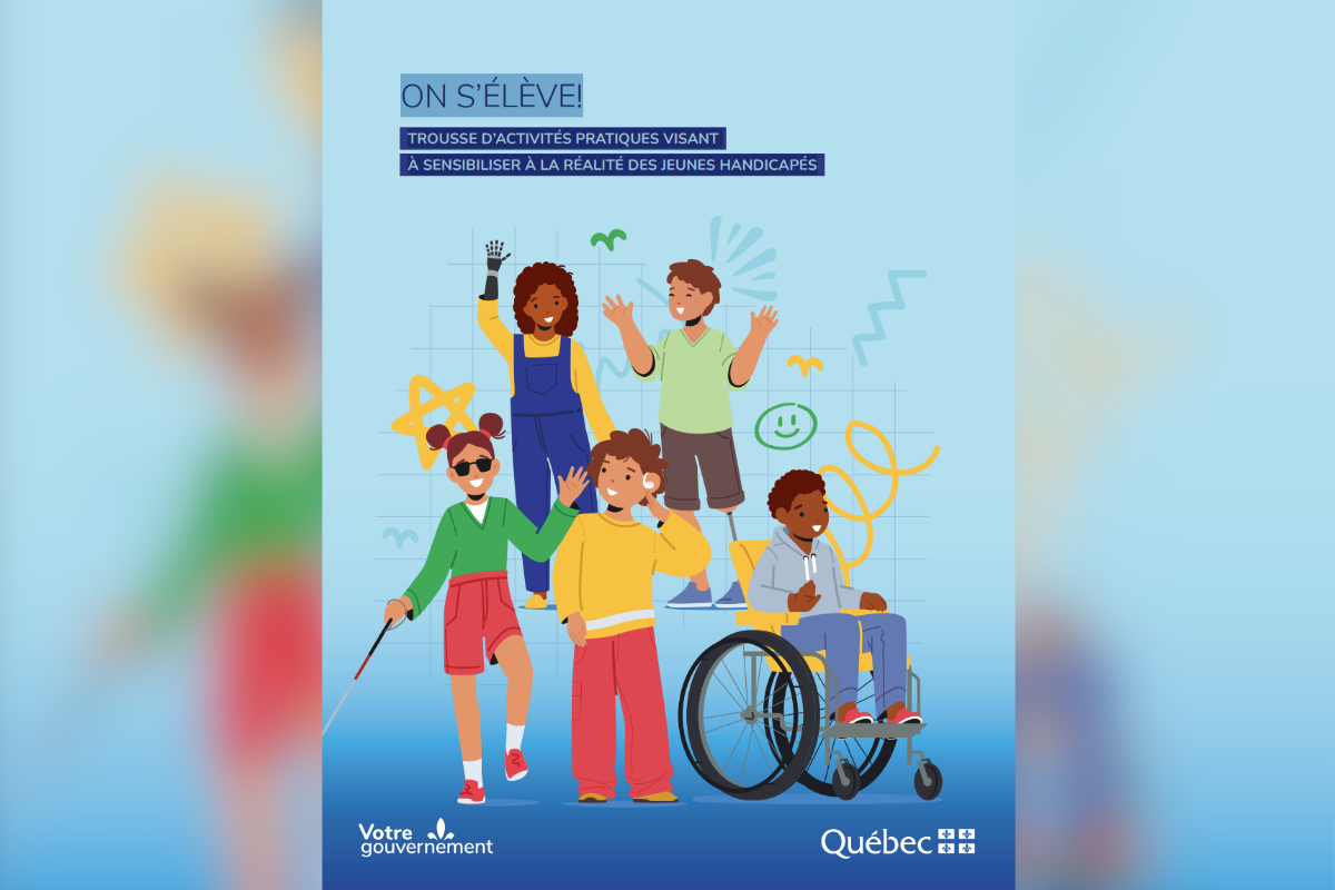 On s'élève! - Une trousse d'activités pratiques visant à sensibiliser à la réalité des jeunes handicapé·es