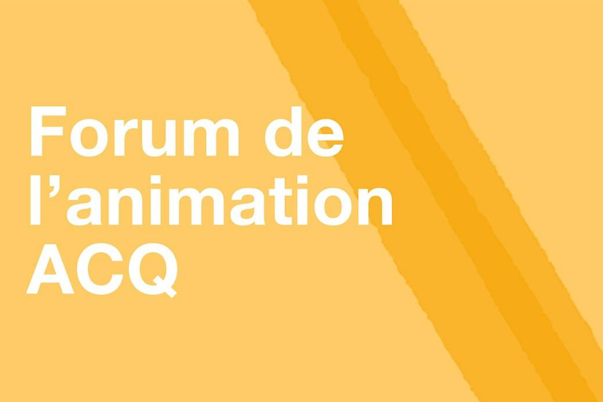 Forum de l'animation