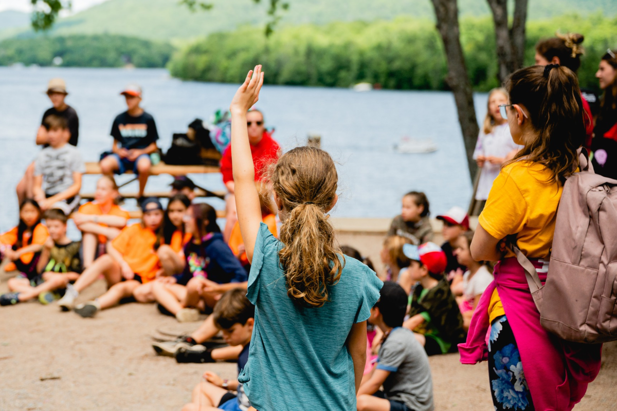 Classe nature départ en camp